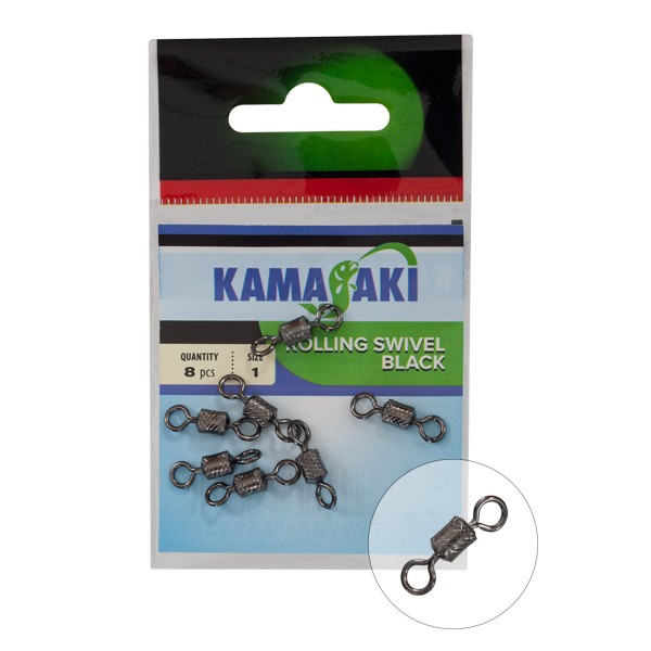 Vartej Kamasaki Rolling, black (Marime: 8)