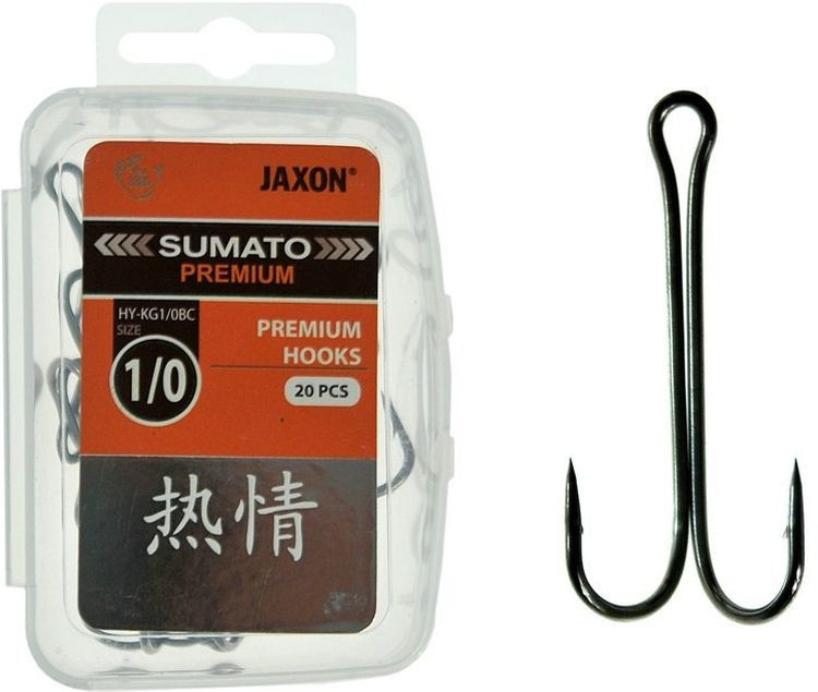 Ancora Jaxon Sumato Double Rider, Negru, 20buc/plic (Marime Ancora: Nr. 4)