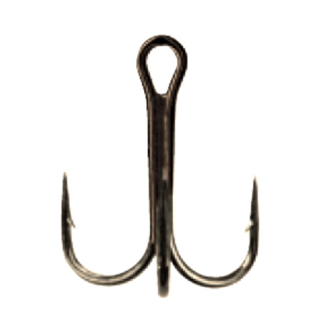 Ancora tripla scurta Mustad nichela (Marime Ancora: Nr. 1)