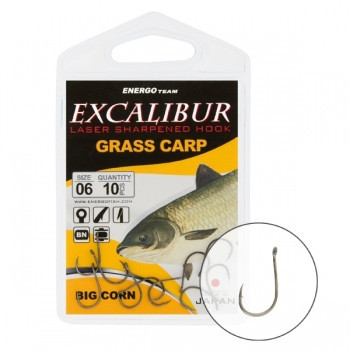 Carlige Excalibur Big Corn NS, 10buc (Marime Carlige: Nr. 2)