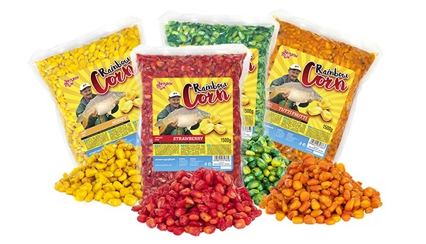 Porumb Rainbow Corn 3 kg Benzar Mix (Aroma: Capsuni)