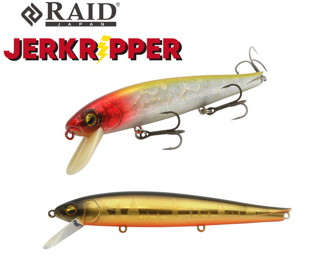 Vobler Raid Jerkripper, Real Kinkuro, 12.2cm, 17.5g