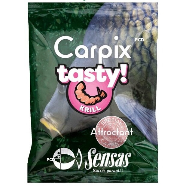 Aditiv Pudra Sensas Carp Tasty, 300g (Aroma: Usturoi)