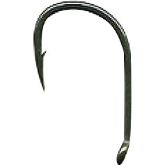 Carlig crap XV2 BBS Wide Gape negru nichel Mustad (Marime Carlige: Nr. 2)