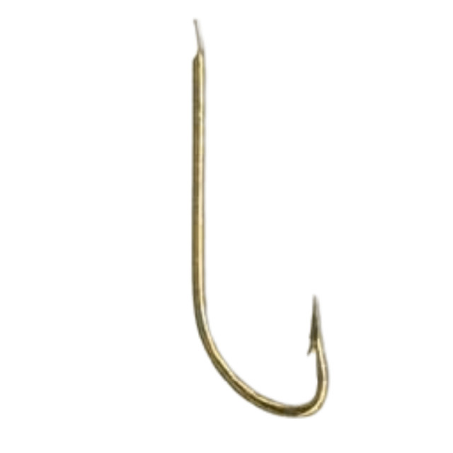 Carlige aurii Mustad 5712G, tija lunga, 10 buc (Marime Carlige: Nr. 12)