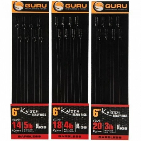 Carlige legate Guru Kaizen, nr.12, 8buc
