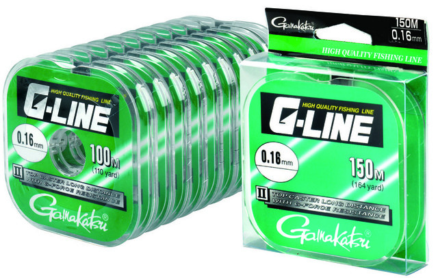 Fir G-Line Top Caster 150m Gamakatsu (Diametru fir: 0.16 mm)