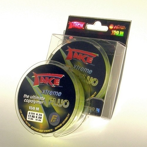 Fir Lineaeffe Take Extreme Fluo 150m (Diametru fir: 0.16 mm)