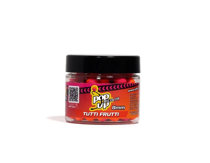 Pop Up Bicolor CPK, 8mm, 15g (Aroma: Tutti-Frutti)
