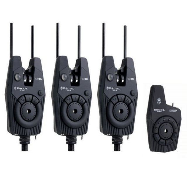 Set senzori digitali Carp Pro Escol WRS, 3+1