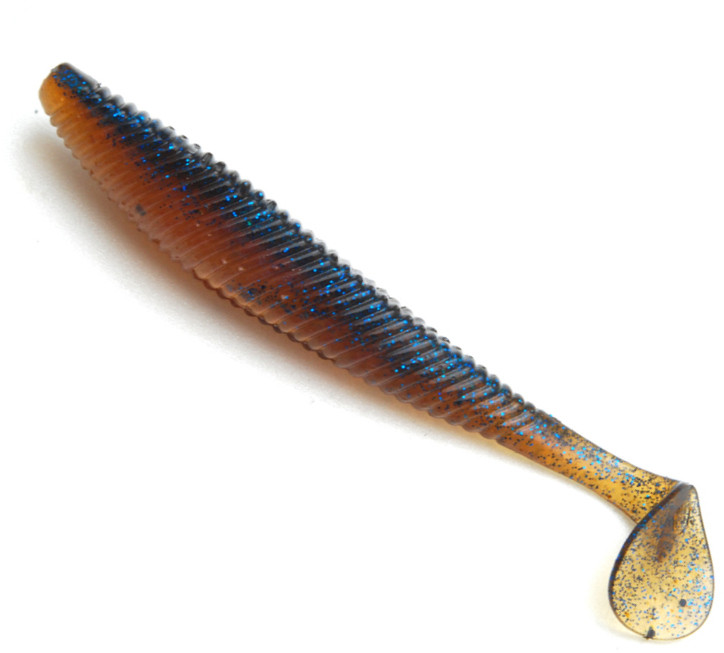 Shad Raid Full Swing, 8.9cm, , Dark Cinnamon, 7buc/plic