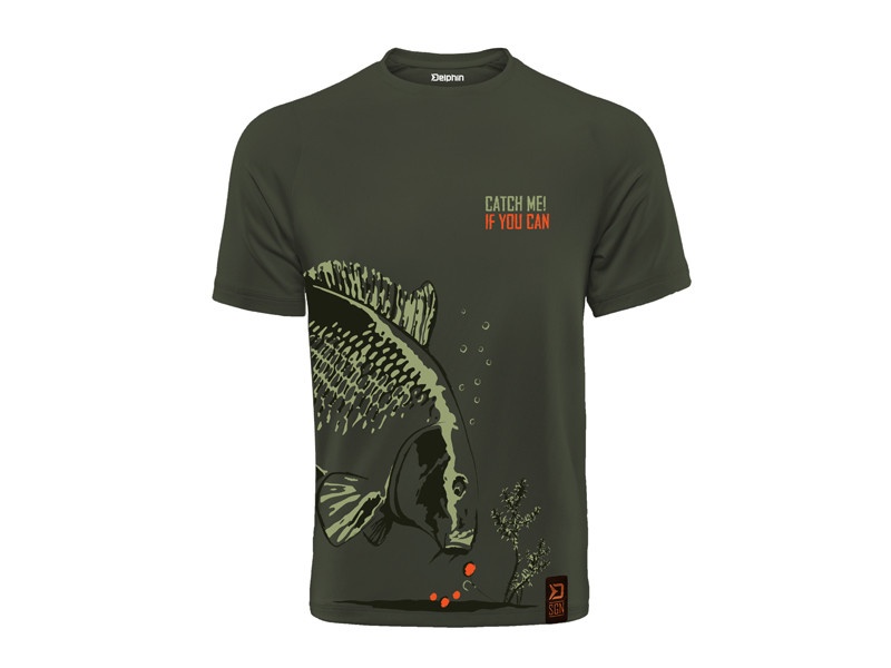 Tricou Delphin Catch Me Carp NX (Marime: S)