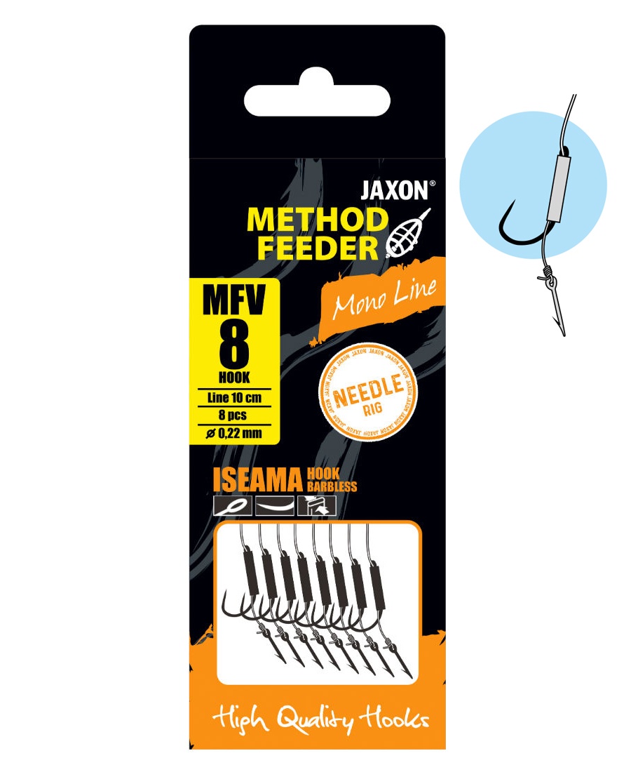 Montura Jaxon Method Feeder Needle Rig FV, 10 cm (Marime Carlige: Nr. 6)