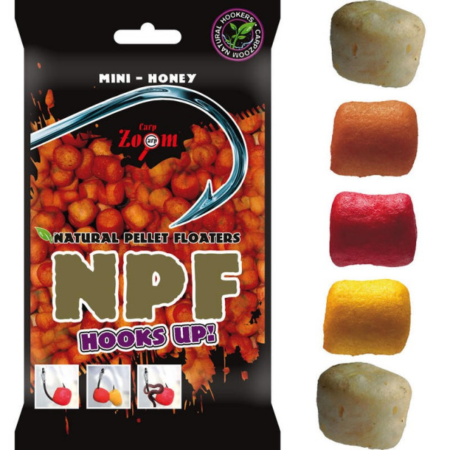 Pufuleti Carp Zoom NPF, Midi Pellet, 30g (Aroma: Vanilie-Zmeura)