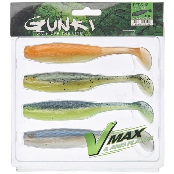 Set Shaduri Gunki Peps, Clear Water II, 7cm, 4buc