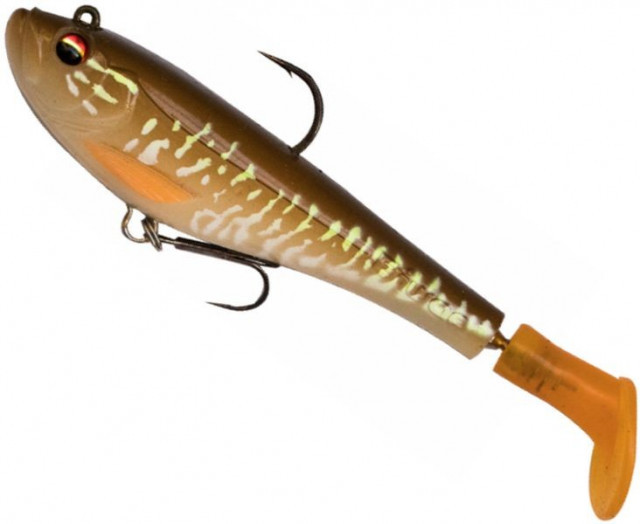 Swimbait Biwaa Spinjet 4", Northern Pike, 10cm, 18g,