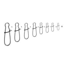 Agrafa DUO LOCK  10 buc/plic Mustad (Marime Agrafa: 1.5)