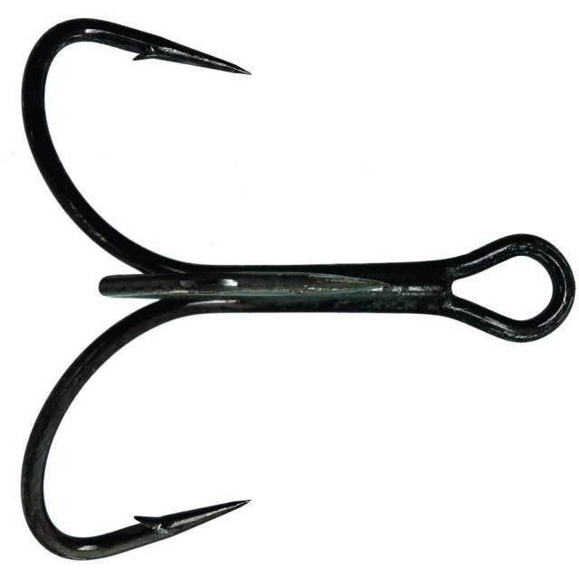 Ancora tripla nichel scurta 6buc/plic Mustad (Marime Carlige: Nr. 1/0)