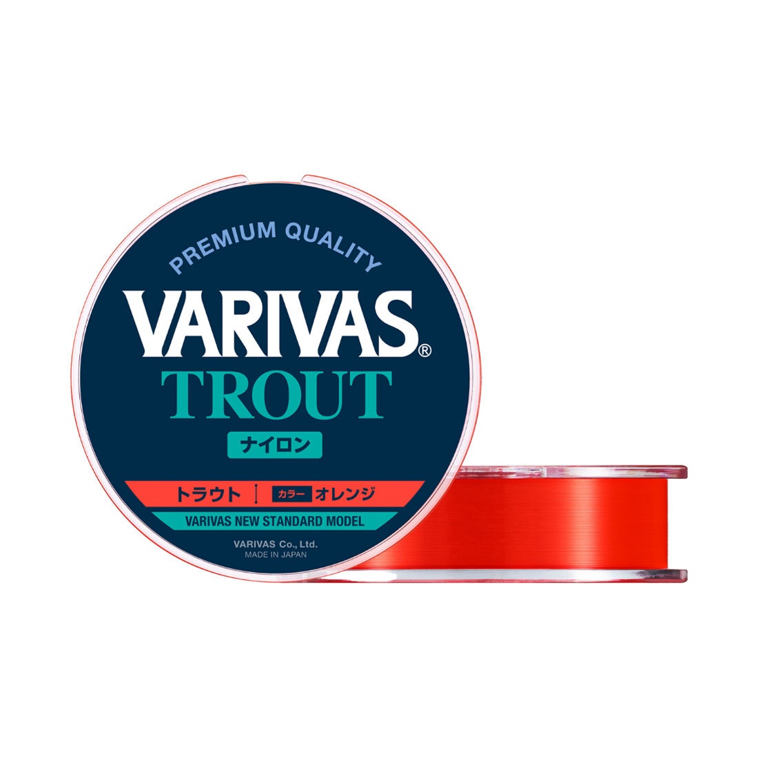 Fir Monofilament Varivas Trout Flash Orange, 100m (Diametru fir: 0.12 mm)