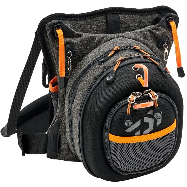 Geanta Daiwa Chest Pack Noir, Portocaliu, 30x30x15cm