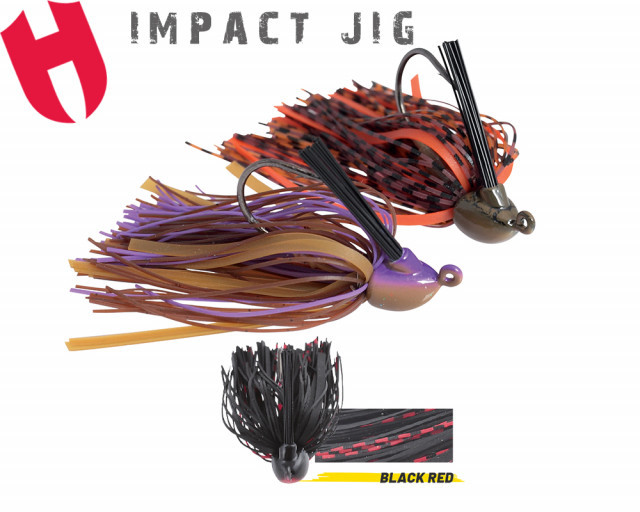 Jig Herakles Impact Jig, Black/Red, 10.5g