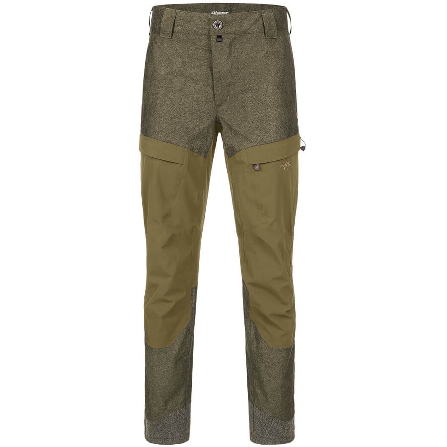 Pantaloni Blaser Ake, Olive Melange-Black (Marime: 50)