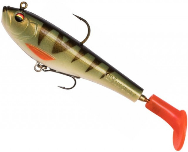 Swimbait Biwaa Spinjet 4", Gold Perch, 10cm, 18g