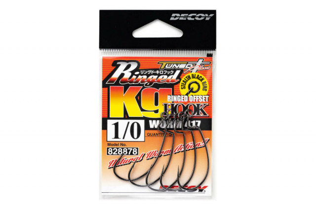 Carlige Offset Decoy Worm 417 Ringed Kg (Marime Carlige: Nr. 1)