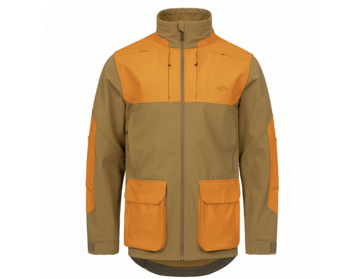Jacheta Blaser SoftShell Tackle, Brown/blaze (Marime: 2XL)
