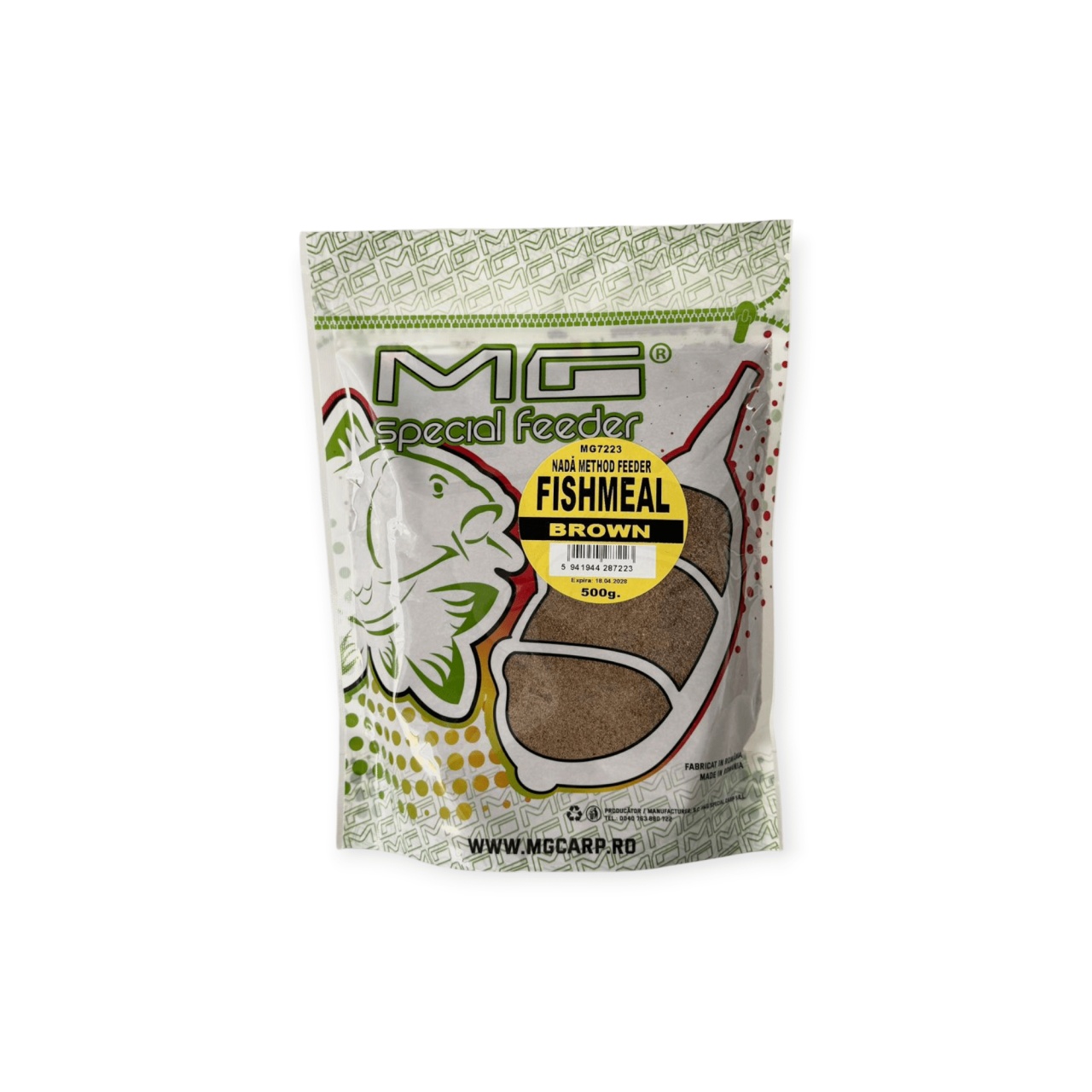 Amestec Method Feeder Fishmeal Brown MG Carp (Greutate: 500g)