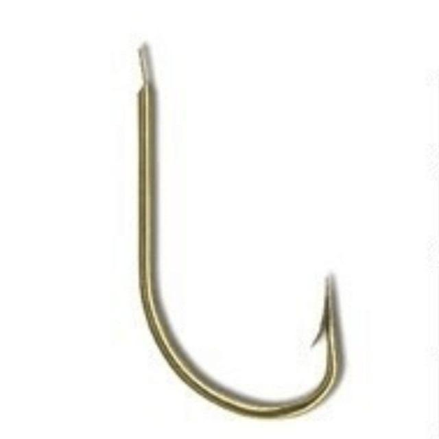 Carlig auriu Mustad M264, revers tija scurta, 10 buc (Marime Carlige: Nr. 14)