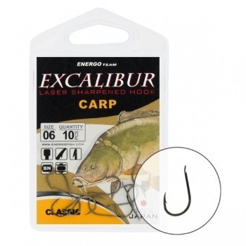 Carlige Excalibur Carp Classic NS (Marime: 2)
