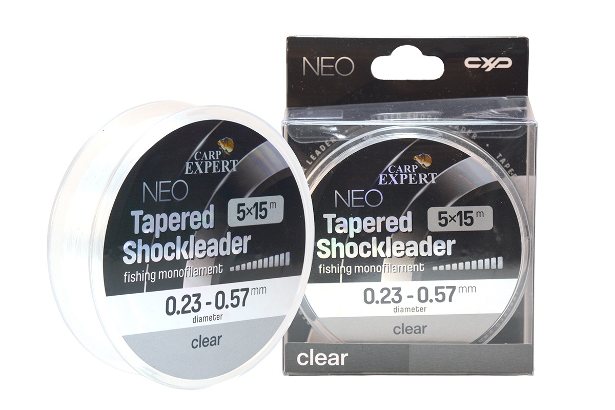 Fir Carp Expert Neo Tapered Shock Leader, 5x15m (Diametru fir: 0.23-0.57 mm)