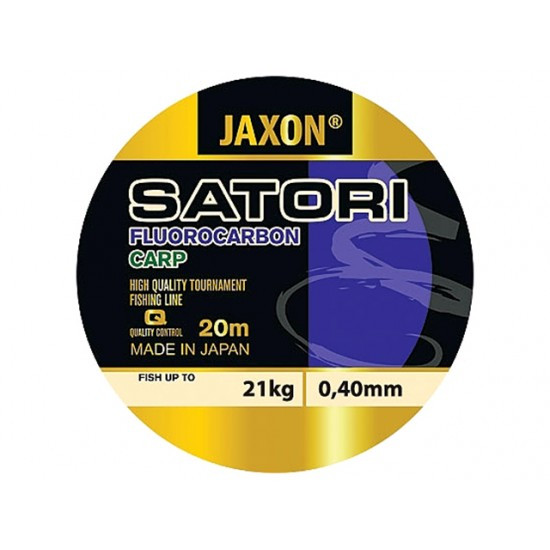 Fir Fluorocarbon Jaxon Satori Carp 20m (Diametru fir: 0.55mm)