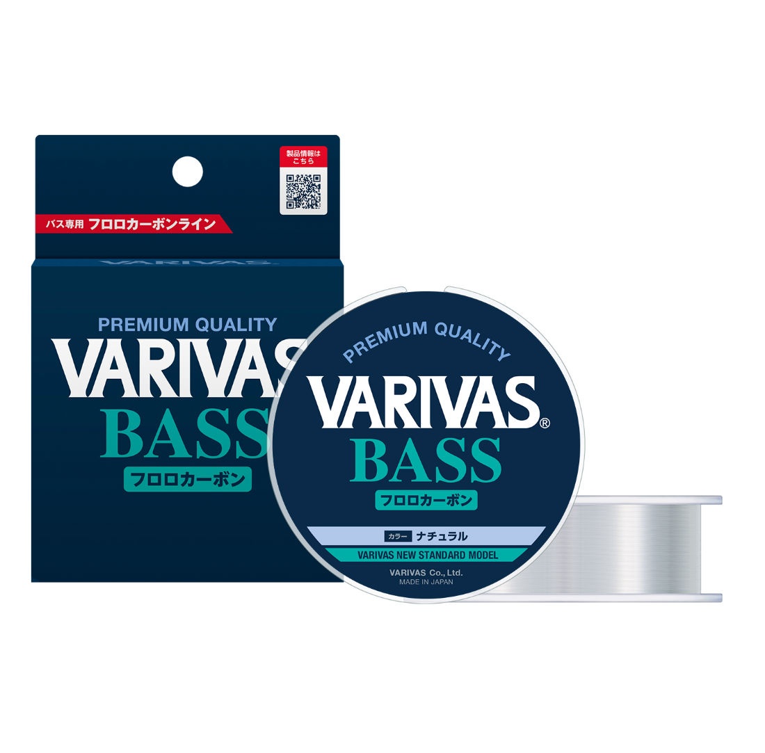 Fir Fluorocarbon Varivas Bass, Transparent, 100m (Diametru fir: 0.20 mm)