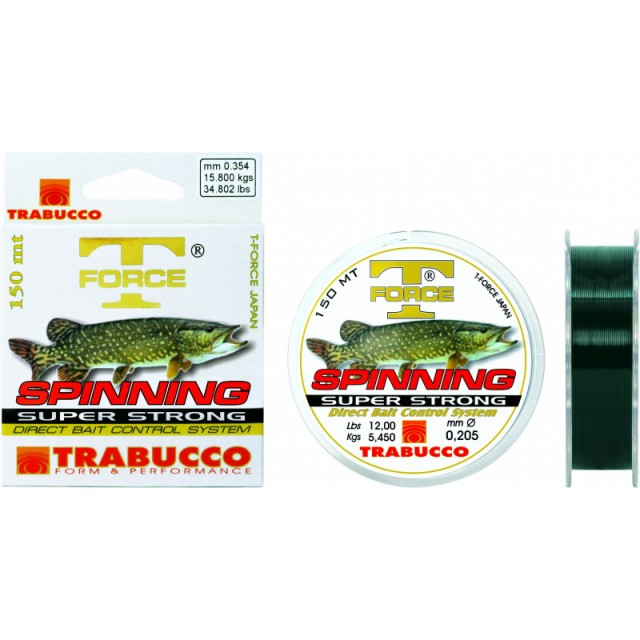 Fir T Force Spin-Pike 150m Trabucco (Diametru fir: 0.18 mm)