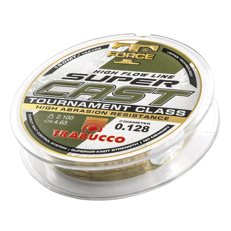 Fir Trabucco New T Force Super Cast, 300m (Diametru fir: 0.18 mm)
