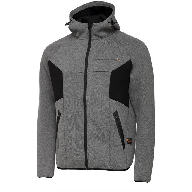 Hanorac Savage Gear Tec Foam Zip, gri (Marime: 2XL)