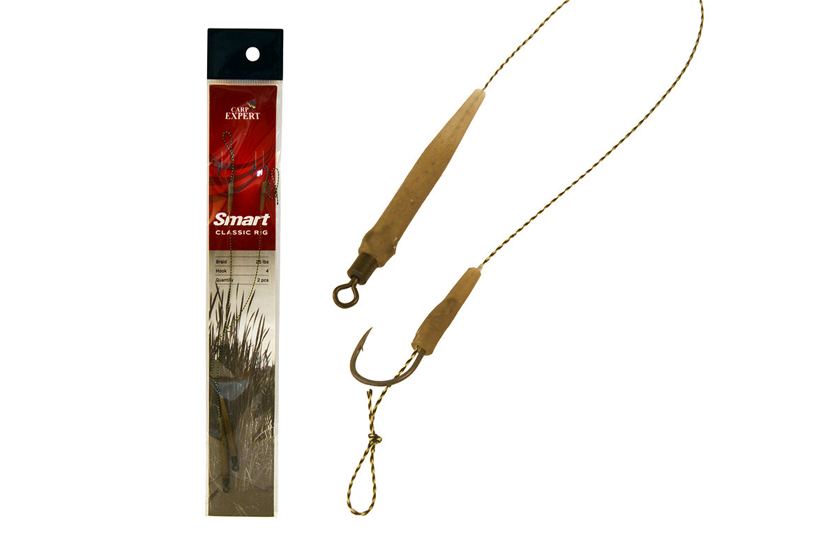 Montura Carp Expert Smart Clasic Boilie Rig (Marime Carlige: Nr. 4)