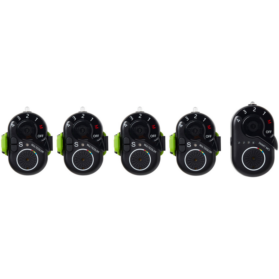 Set 4 avertizori cu statie Madcat Smart MCL