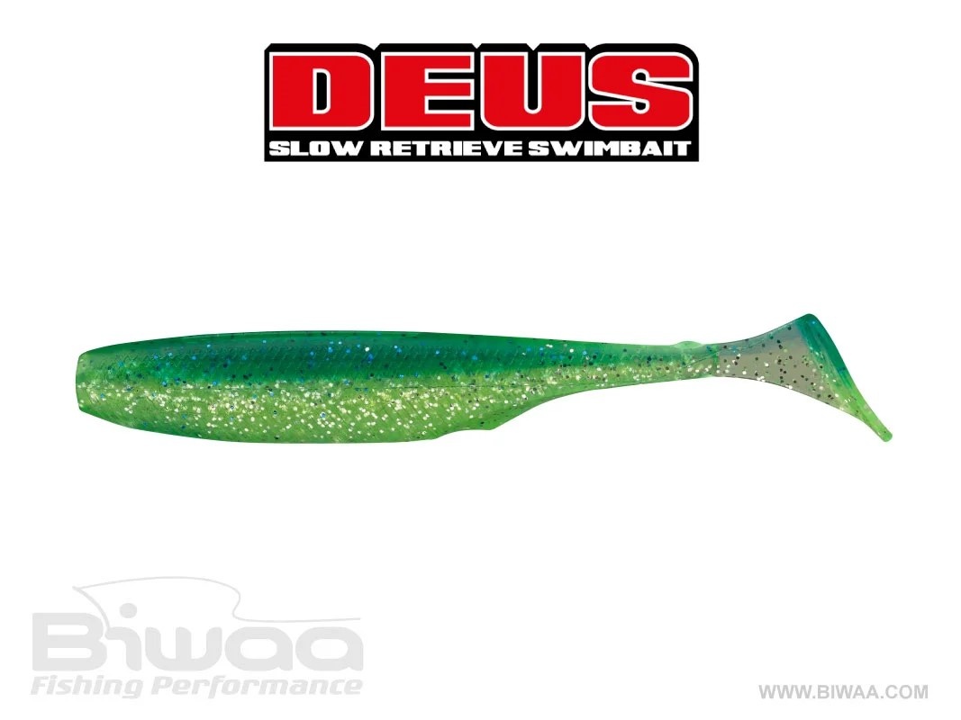 Shad Biwaa Deus Blue Back Chart, 10cm, 7buc/plic