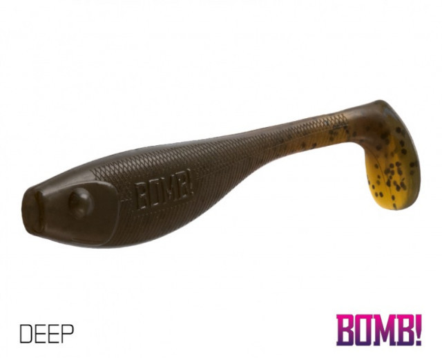 Shad Delphin BOMB Fatty, Deep, 10cm, 5 buc