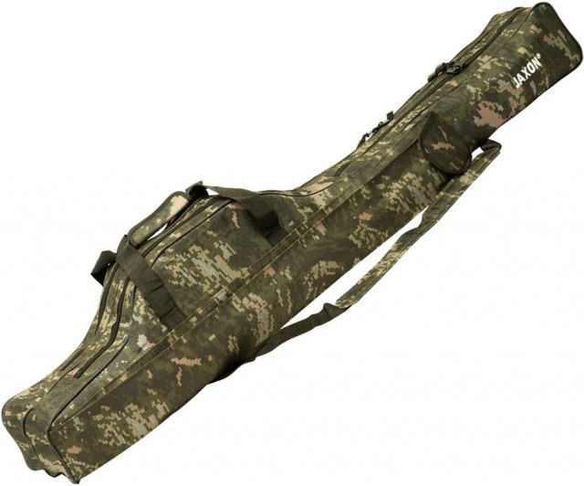 Husa camuflaj Jaxon X-Team, 2 compartimente (Lungime husa: 135 cm)