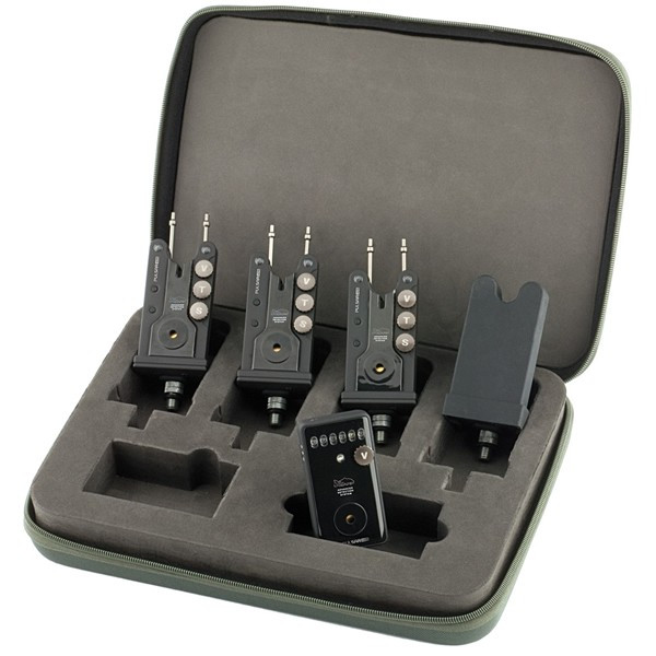 Set Avertizori Pulsar ADS Bite Alarm Set  4+1 K-Karp