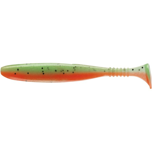 Shad Daiwa Tournament D.Fin UV Hot Tomato, 10cm, 7buc