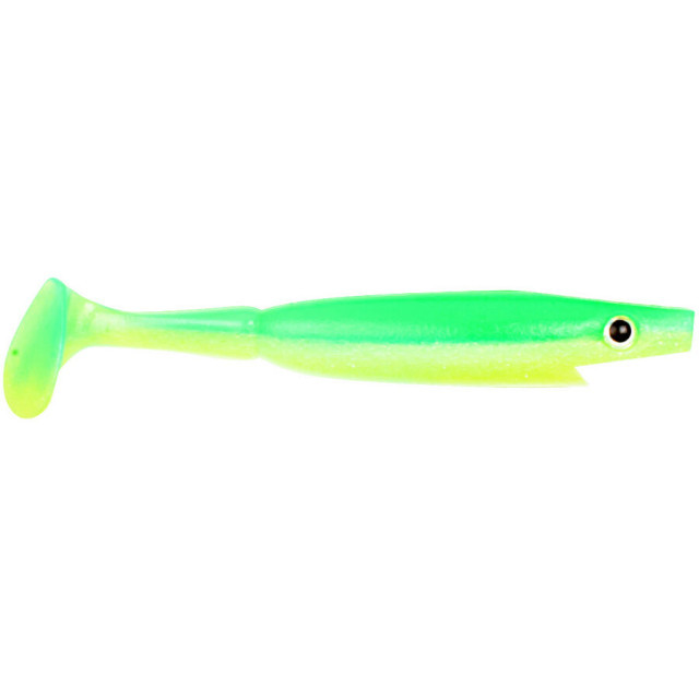Shad Strike Pro Piglet, Limetreuse, 10cm, 7g, 6buc