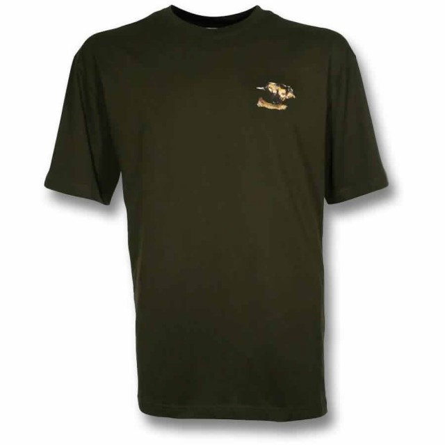 Tricou bumbac cu broderie Treesco (Marime: 3XL)
