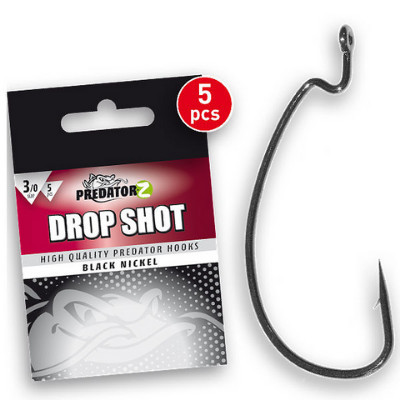 Carlige Carp Zoom Predator-Z Drop Shot, 5 bc (Marime Carlige: Nr. 4)