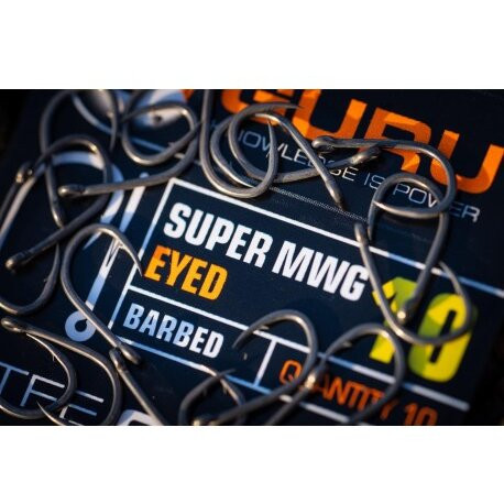 Carlige Guru Super MWG Eyed, 10buc (Marime Carlige: Nr. 14)