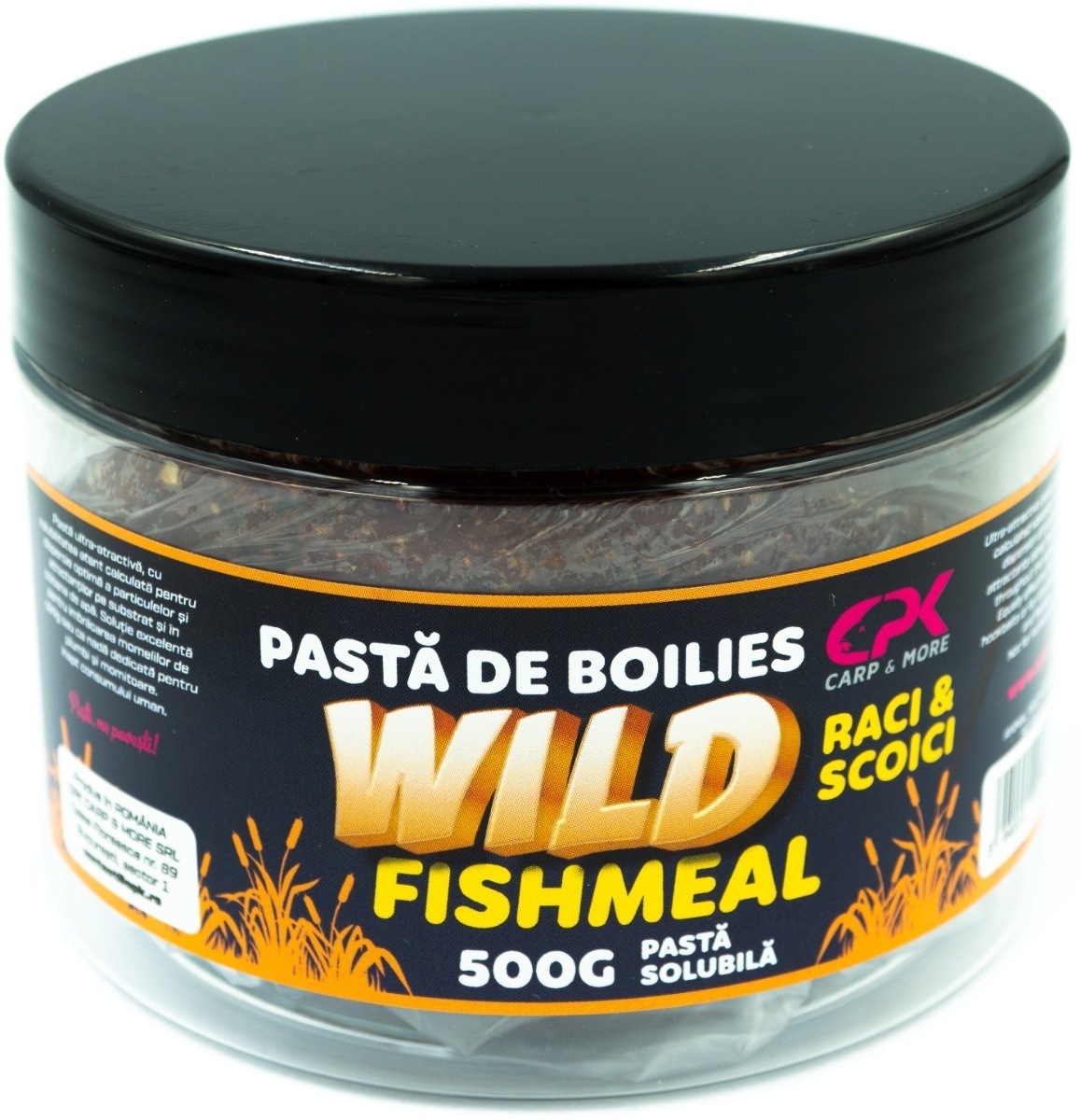 Pasta Solubila CPK Wild Fishmeal, 500g (Aroma: Raci & Scoici)